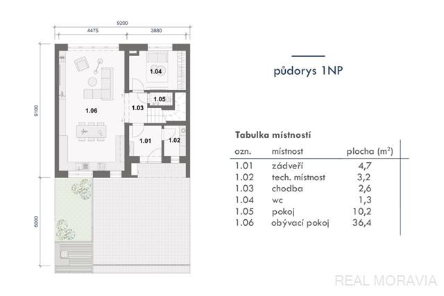 půdorys 1.NP [5/22]